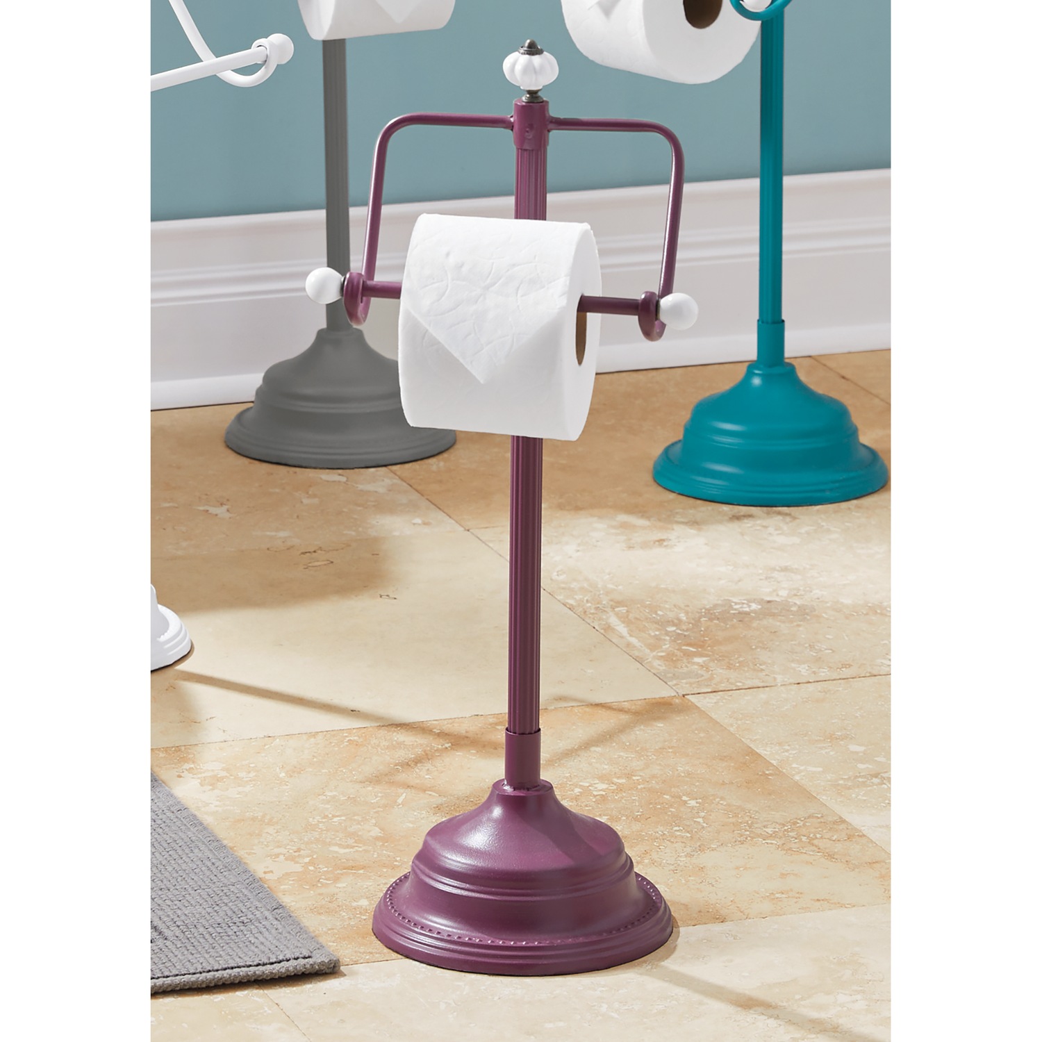 Floor Toilet Paper Holder | Ginny's