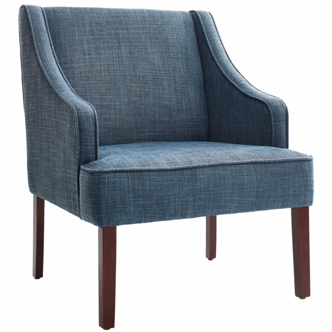 Charlotte Swoop-Arm Chair, , large