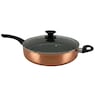 Ginny's 22-Piece Ceramic Cookware Set, Copper, large