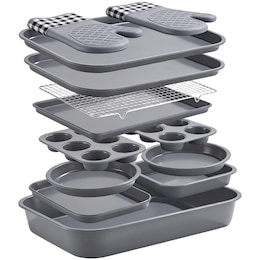 13-Piece Stackable Bakeware Set, , large