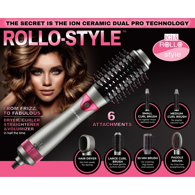 Igia ceramic styling brush deals reviews