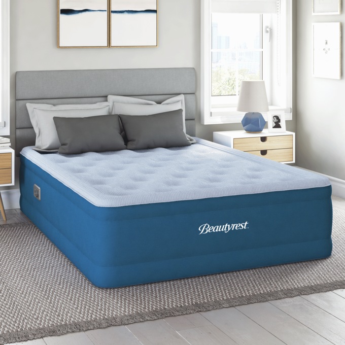 Beautyrest Comfort Plus Air Mattress with Built-in Pump, , large