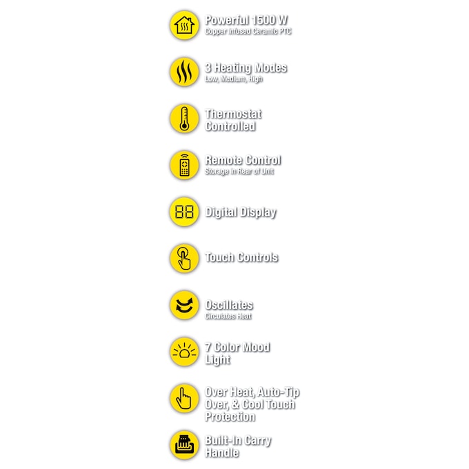 Handy Heater Copper Core Tower, , large