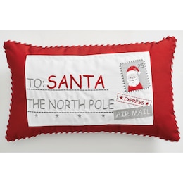 Letters to Santa Pillow, , large