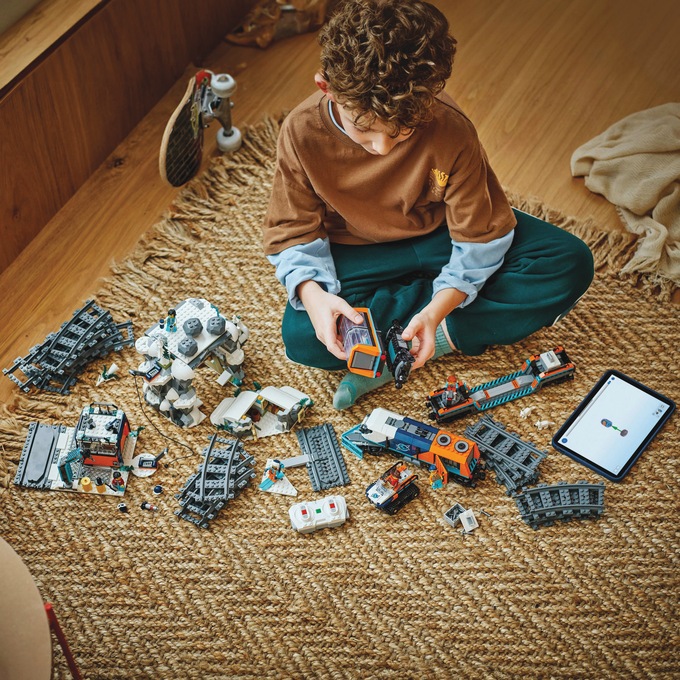 LEGO City Explorers' Arctic Polar Express Train, , large