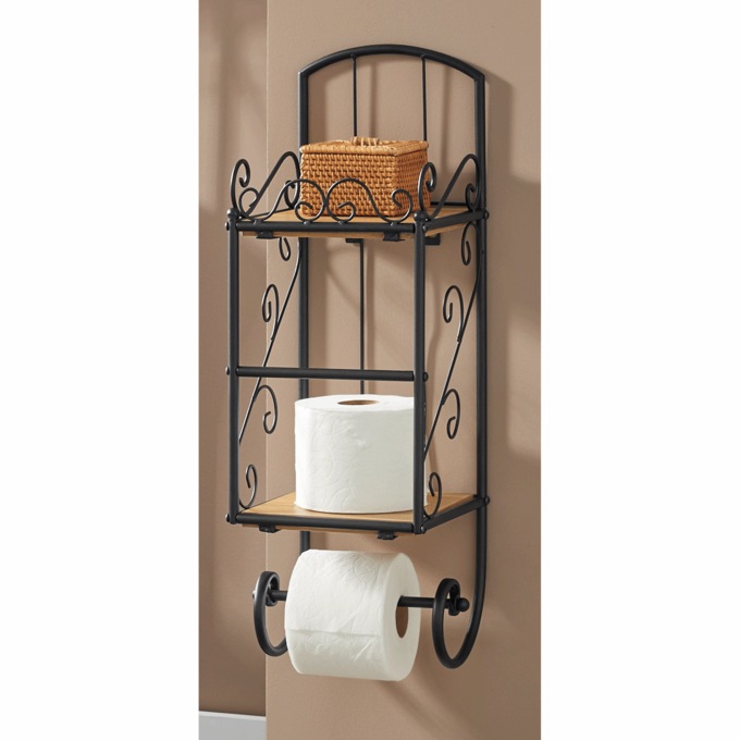 Belle Terre Scroll Toilet Paper Holder, , large