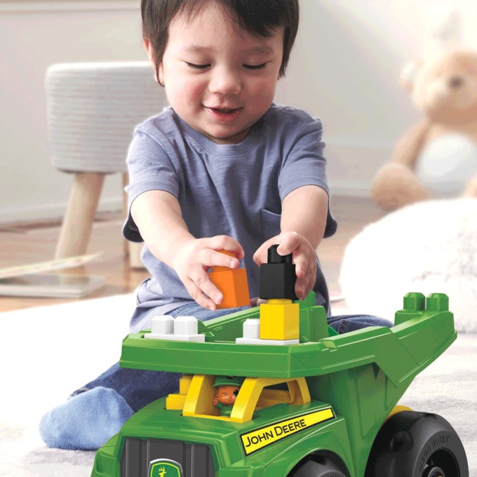 Mega Bloks John Deere Dump Truck , , large