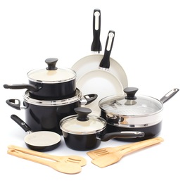 GreenPan Rio 16-Piece Cookware Set, , large