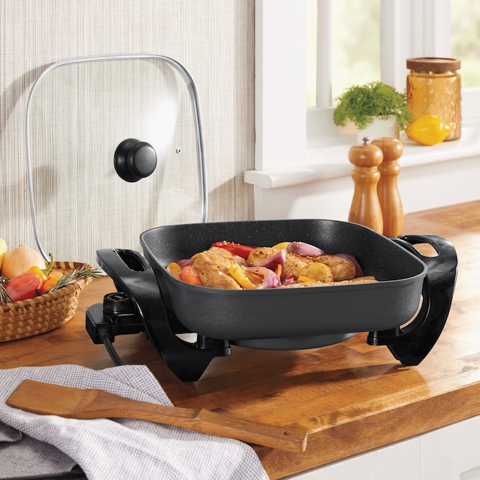 Granitestone 12" Electric Skillet, , large