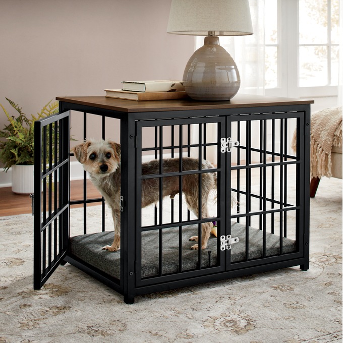 Wellington Two Tone Pet Crate Ginny s