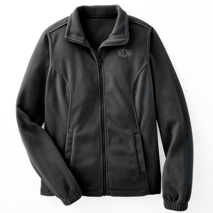Women's Personalized Fleece Jacket, , large