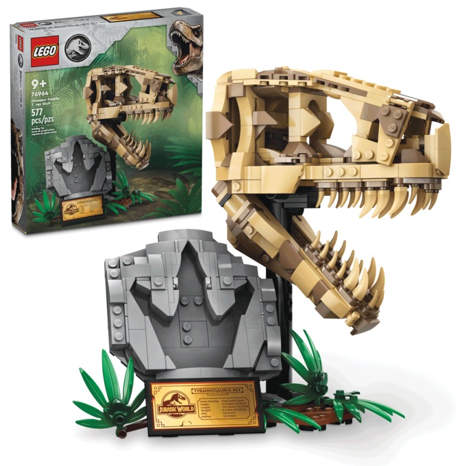 LEGO Jurassic World Dinosaur Fossils: T-Rex Skull, , large