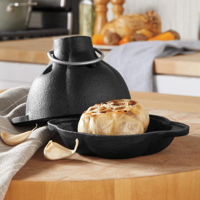 Cast Iron Garlic Roaster, , large