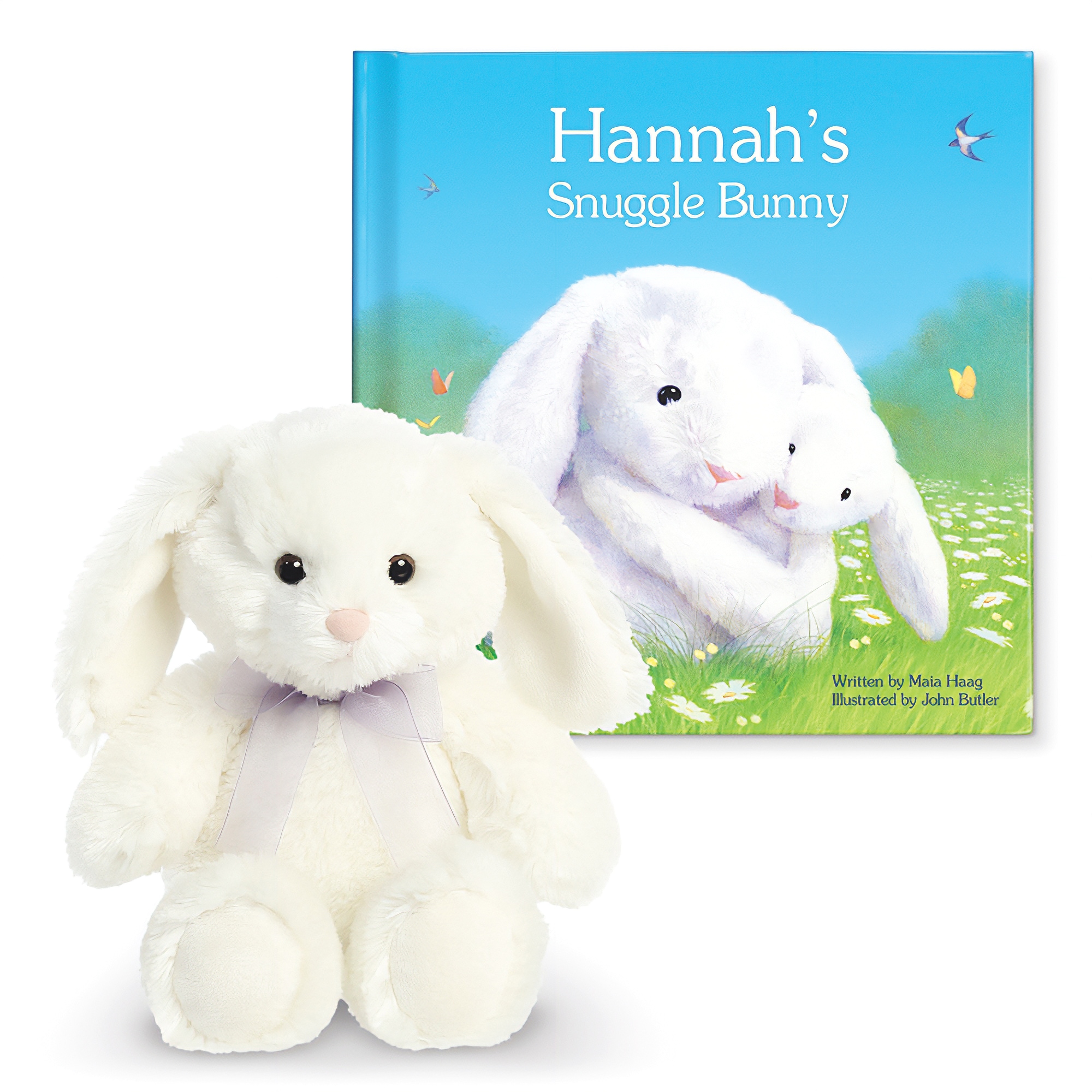 Personalized My Snuggle Bunny Gift Set, , large