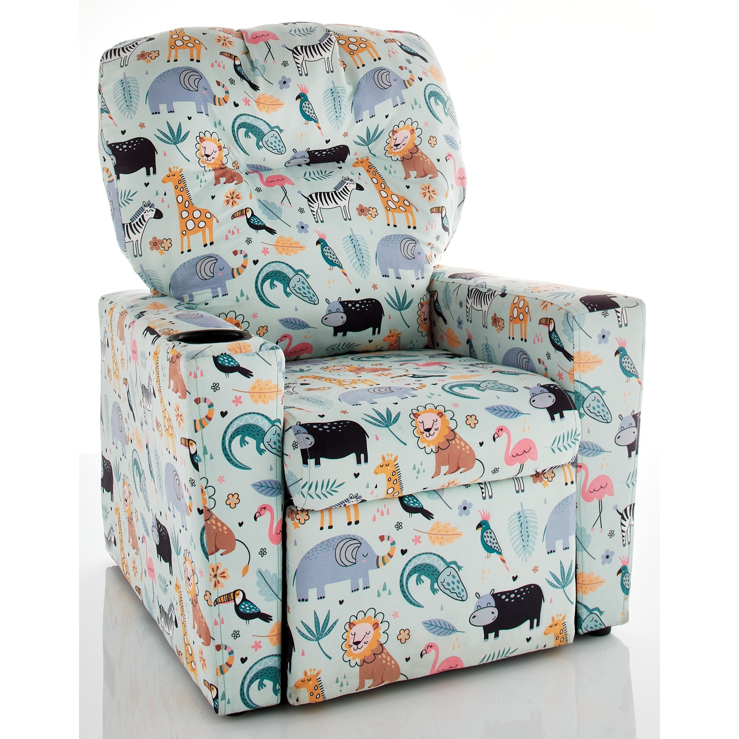 Kids Recliner with Cup Holder Ginny s