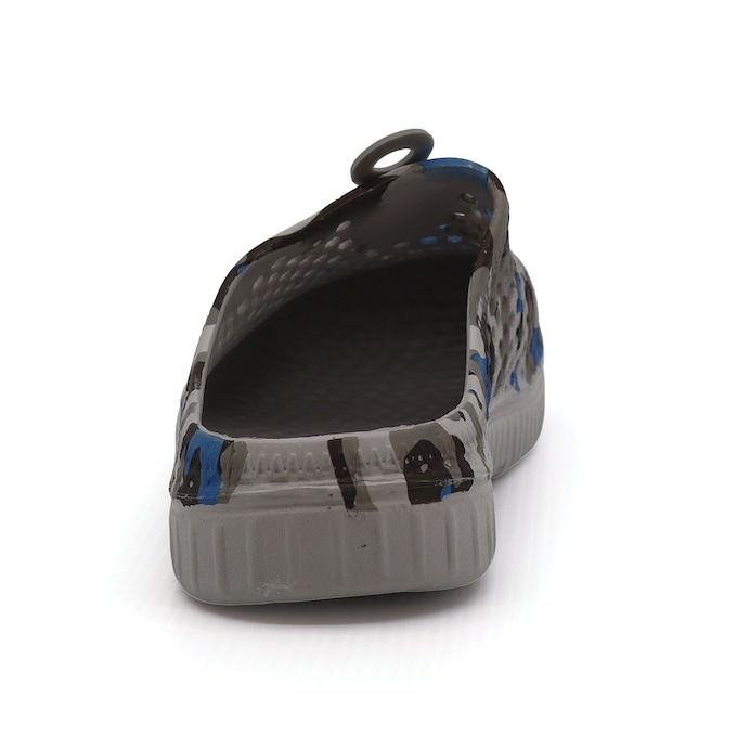 Women's Lightweight Perforated Comfort Clog, Multi Camo, large