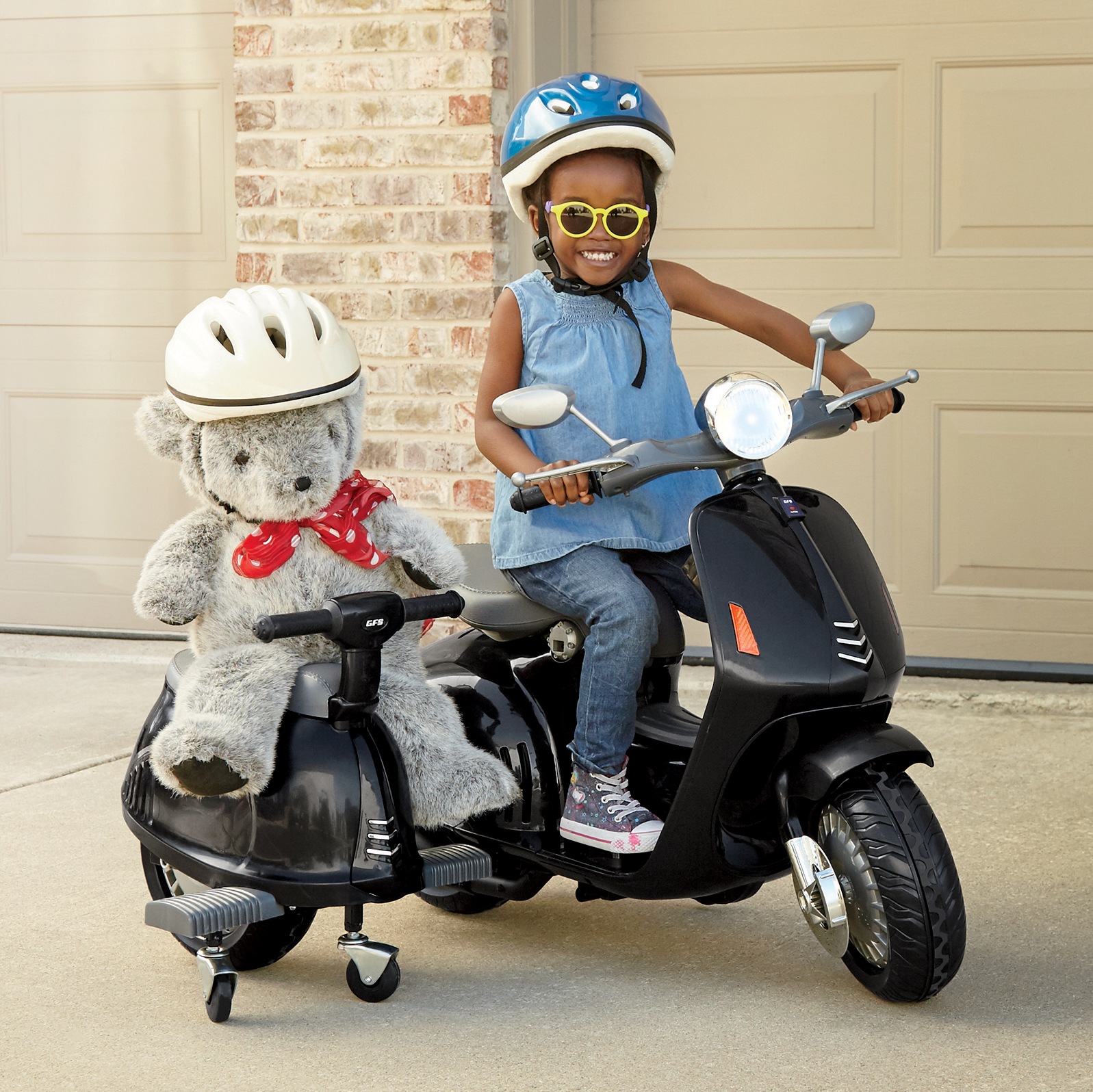 Ride On Scooter With Sidecar Ginny S