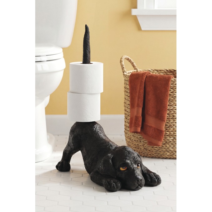 Who&rsquo;s a Good Boy Toilet Paper Holder, , large