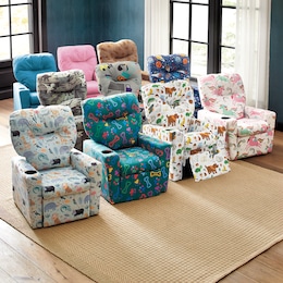 Child-Size Kids' Recliner Chair, , large
