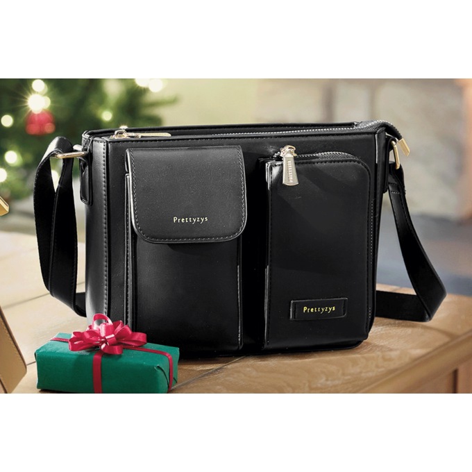 Martha Multi-Pocket Crossbody Bag, , large