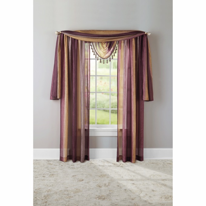 Ombré Scarf, Purple, large