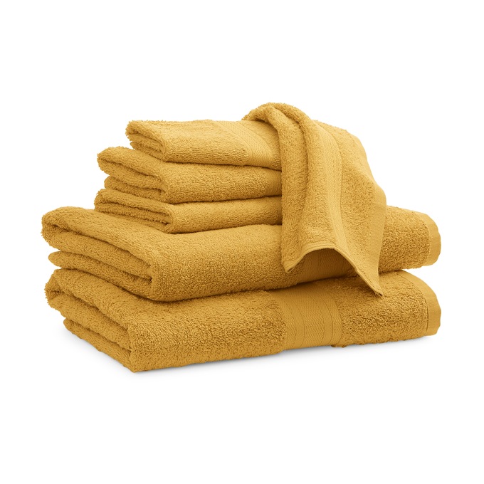 Color Connection® 6-Piece Cotton Towel Set, , large