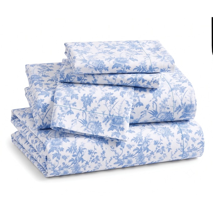 Baroque 30-Piece Medallion Comforter Set with Window Treatments, , large