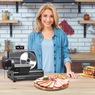 Elite Gourmet Electric Meat Slicer, Black, large