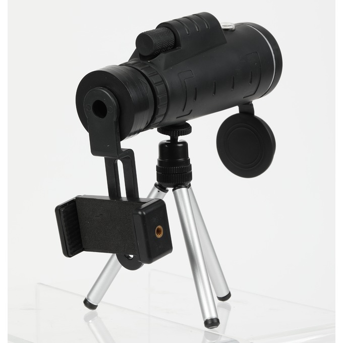 Vivitar 10x40 Monocular Telescope Kit with Phone Adapter and Tripod, , large