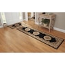 4-Piece Plush Floral Kirman Rug Set with Runner and Mats, , large