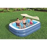 H20GO! Summer Bliss Shaded Inflatable Pool for Kids Ages 6 and Above, , large