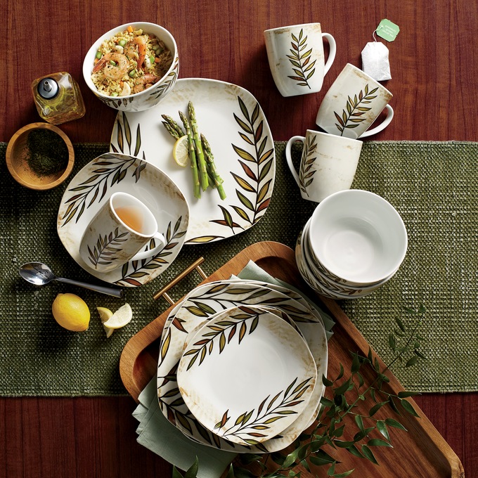 16-Piece Willow Dinnerware Set, , large