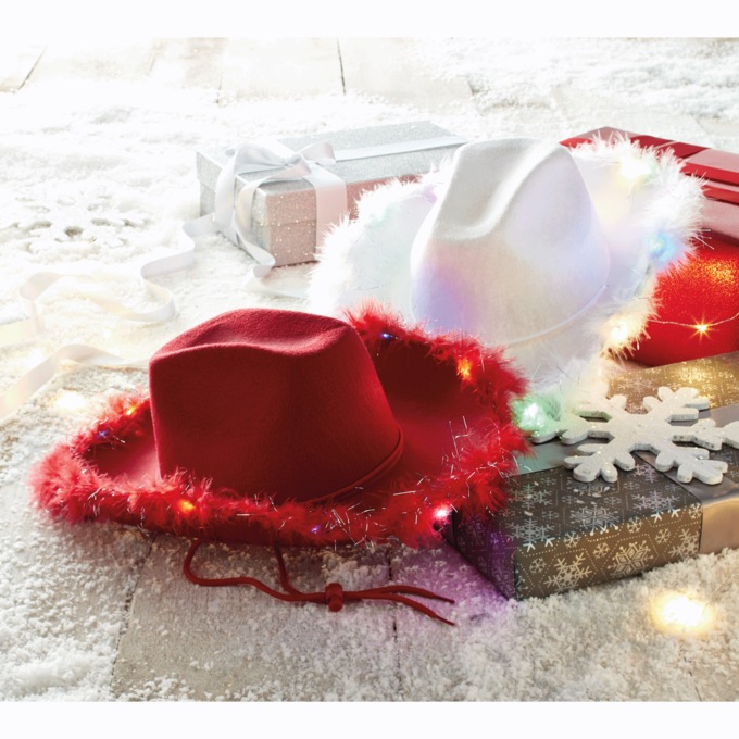 Light-Up Cowboy Hat, , large