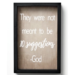 10 Suggestions Wall Art, , large