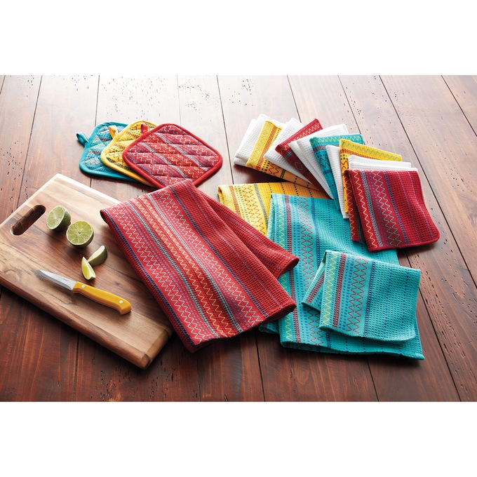 Salsa 20-Piece Kitchen Towel Set