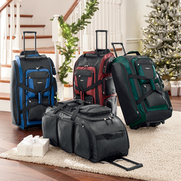 Multi Pocket Upright Duffel by Travelers Club, , large