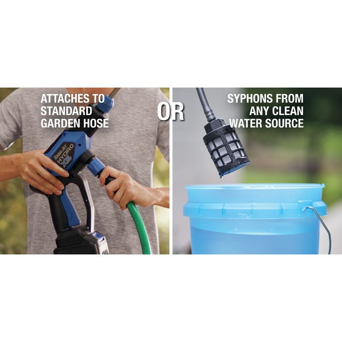 Turbo Jet Hydro X5 Cordless Pressure Washer, Blue, large