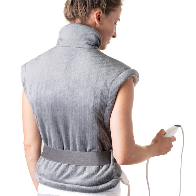 PureRelief Extra-Long Back and Neck Heating Pad, , large