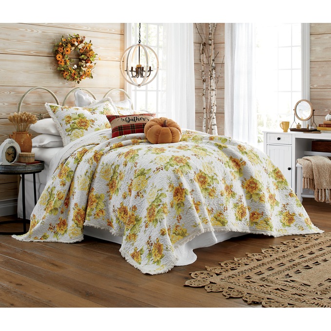 Shabby Chic Queen-Size Bed, , large