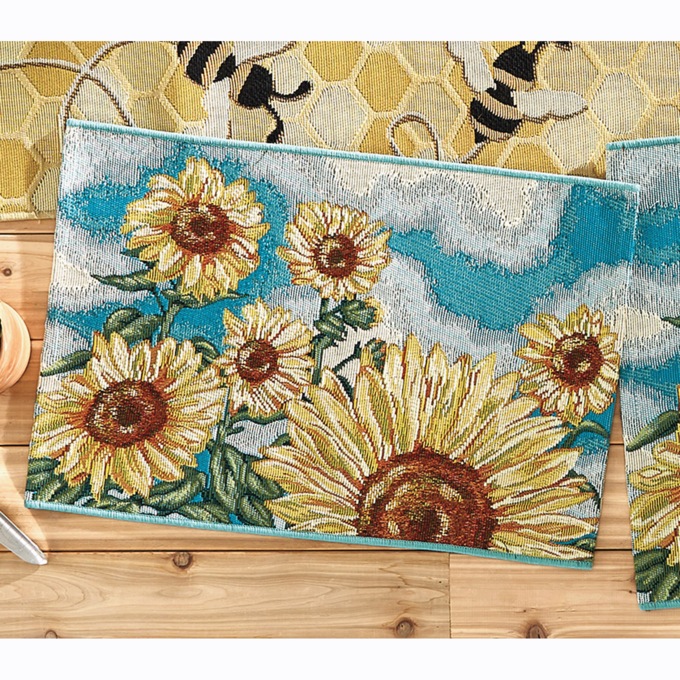 Sunny Day Indoor/Outdoor Mat and Runner, , large