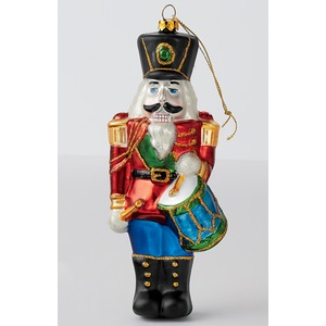 Nutcracker Glass Ornament, , large