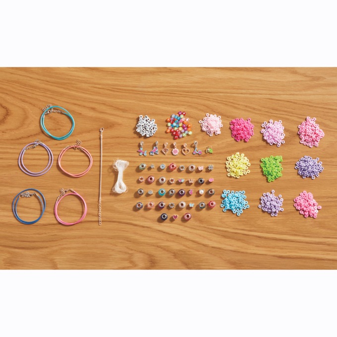 Halo Charms and Heishi Beads Bracelet Making Set, , large