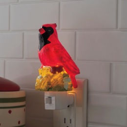 Ceramic Cardinal Night-Light, , large