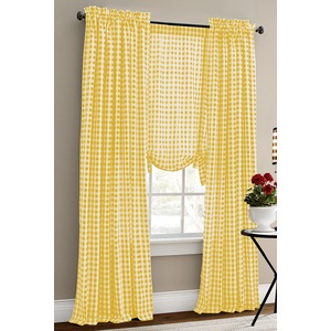 Gingham Check Panel, , large