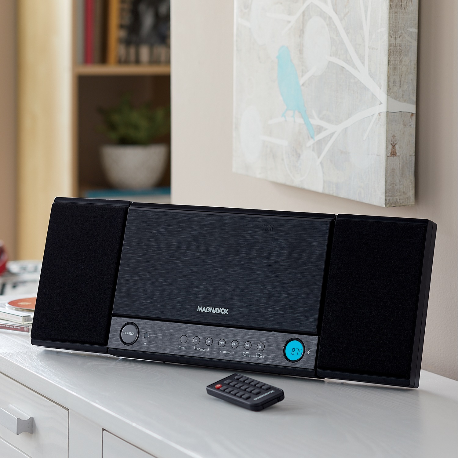 Magnavox 3 Piece Cd Shelf System Magnavox 3-Piece CD Shelf System | Ginny's