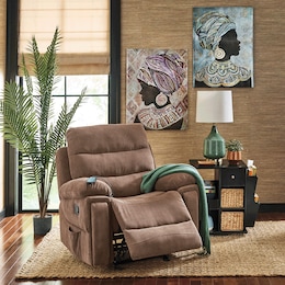 Rocking Recliner with Massage and Heat, , large
