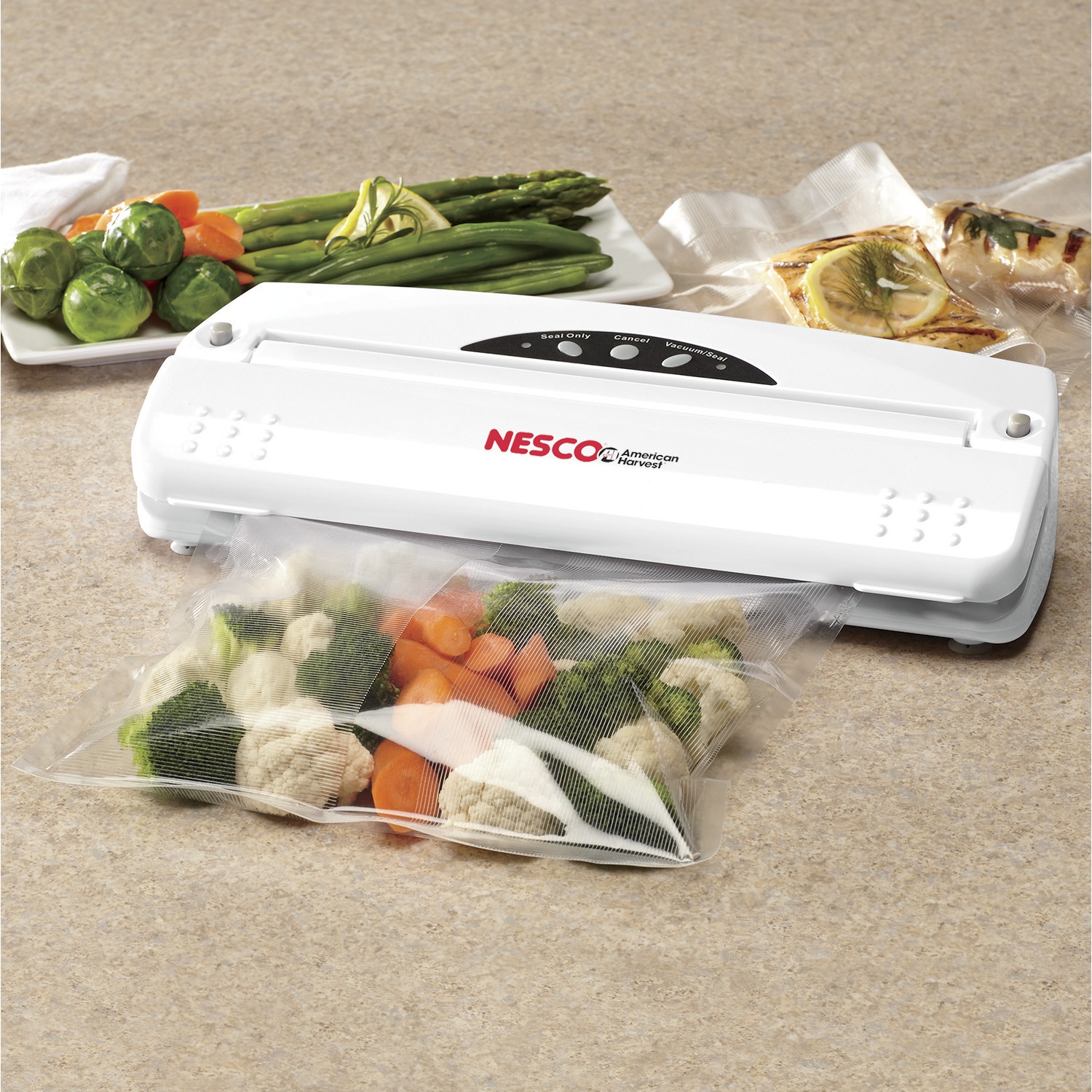 Nesco Airtight Vacuum Sealer and Bags Ginny's