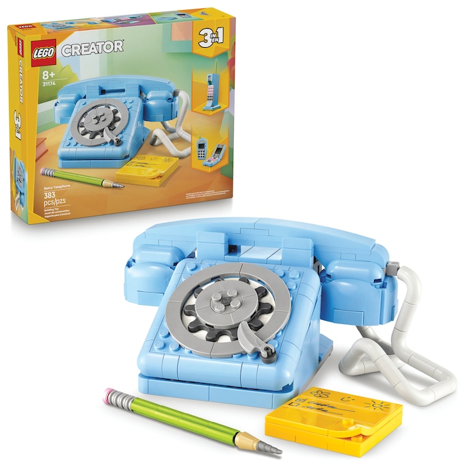 LEGO Creator 3-in-1 Retro Telephone, , large