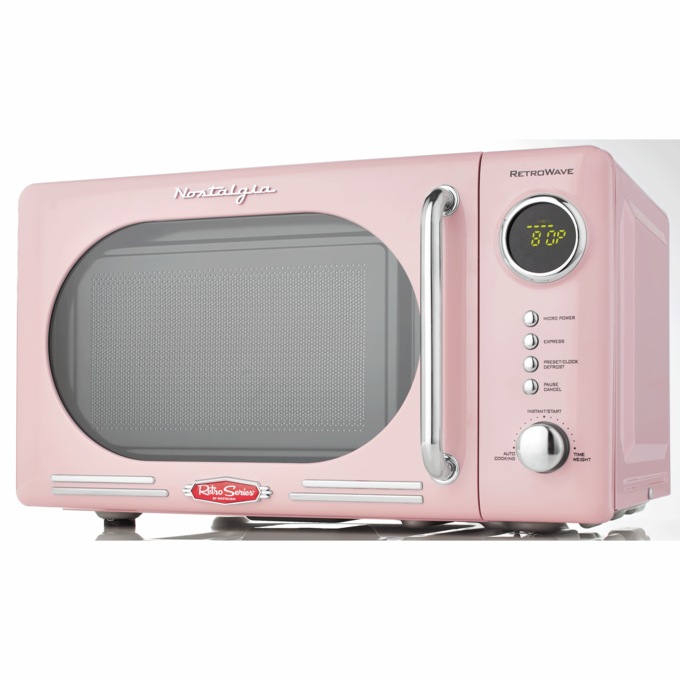 Nostalgia 0.7 cu. ft. Countertop Microwave Oven, , large