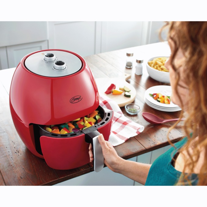 Ginny’s 8-Quart Air Fryer, Delicious Red, large